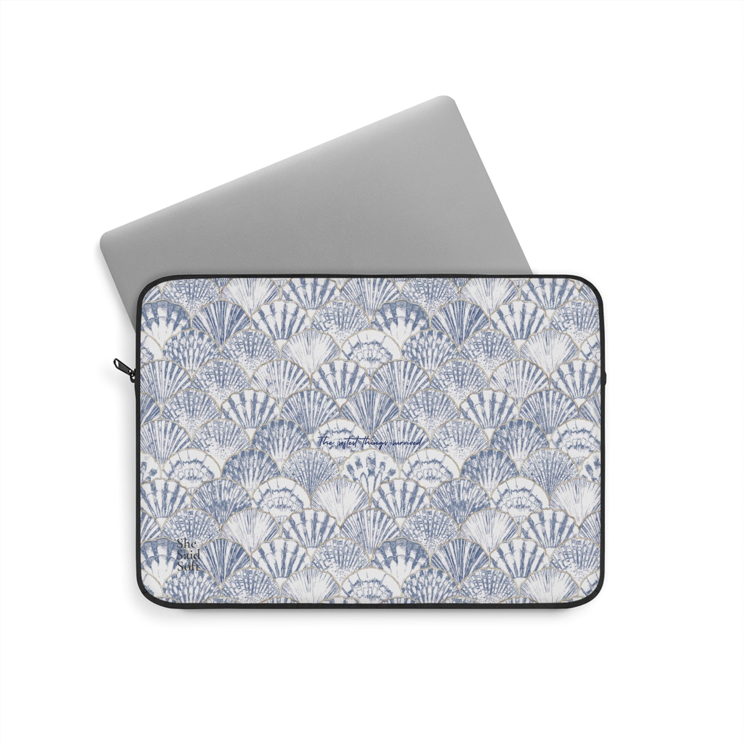 Softest Things – Laptop Sleeve (Letters by the Sea)