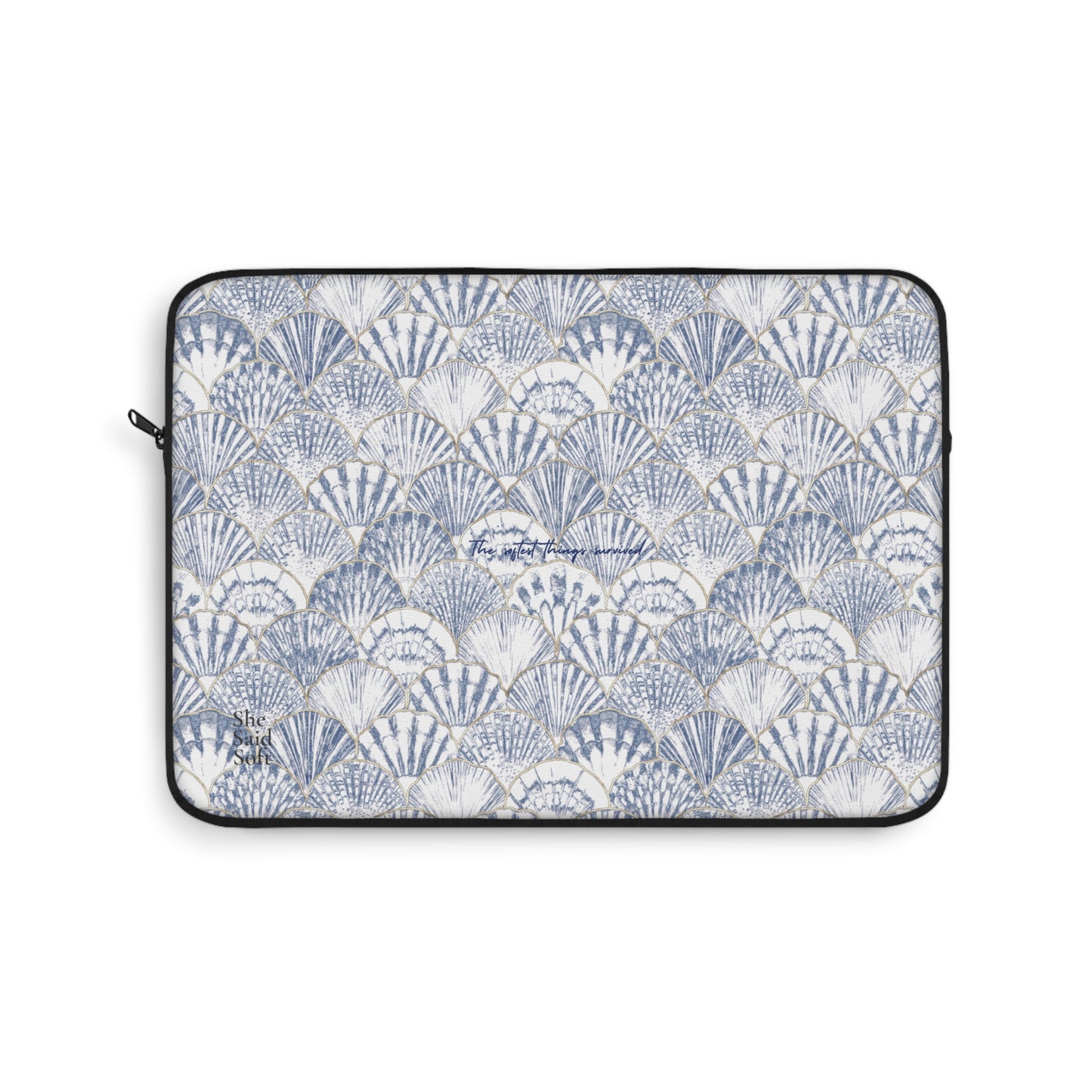 Softest Things – Laptop Sleeve (Letters by the Sea)