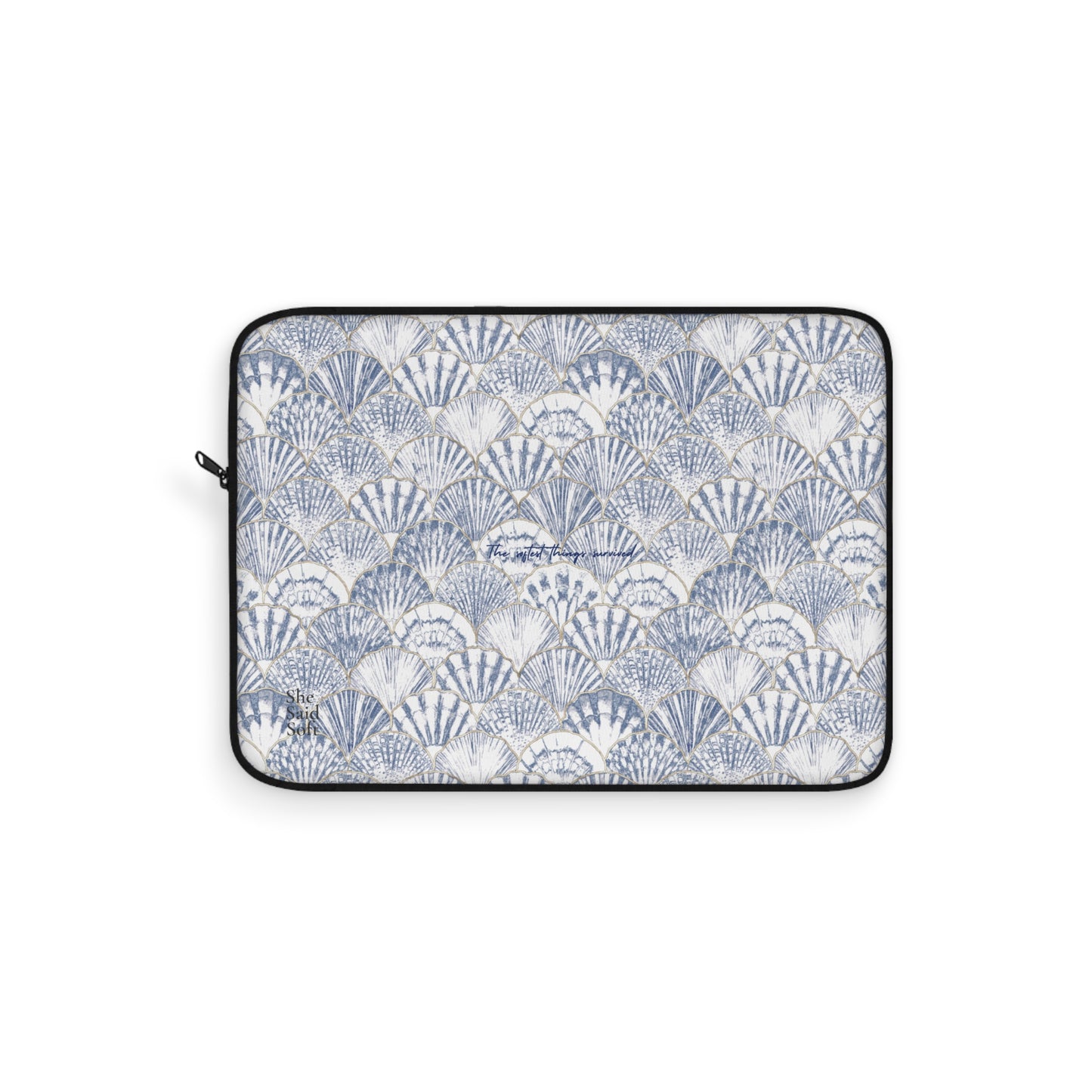 Softest Things – Laptop Sleeve (Letters by the Sea)